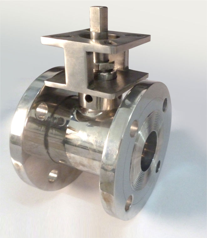 FLANGE END BALL VALVE SUITABLE FOR ACTUATOR