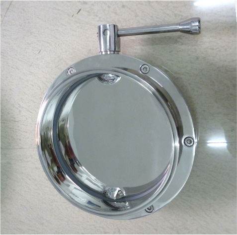 TC END BUTTERFLY VALVE WITH HANDLE