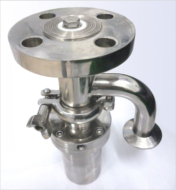 TANK BOTTOM VALVE WITH  LINEAR PNEUMATIC ACTUATOR